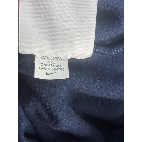 Nike Men's Dri-Fit Rebels Maryland Blue Hoodie XXL - Picture 7 of 9